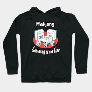 mahjong game_gathering of the wise Hoodie